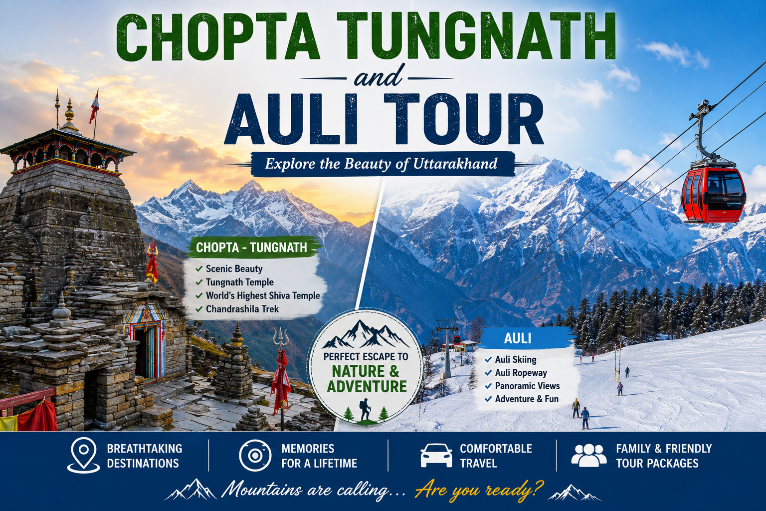 Tungnath and Auli